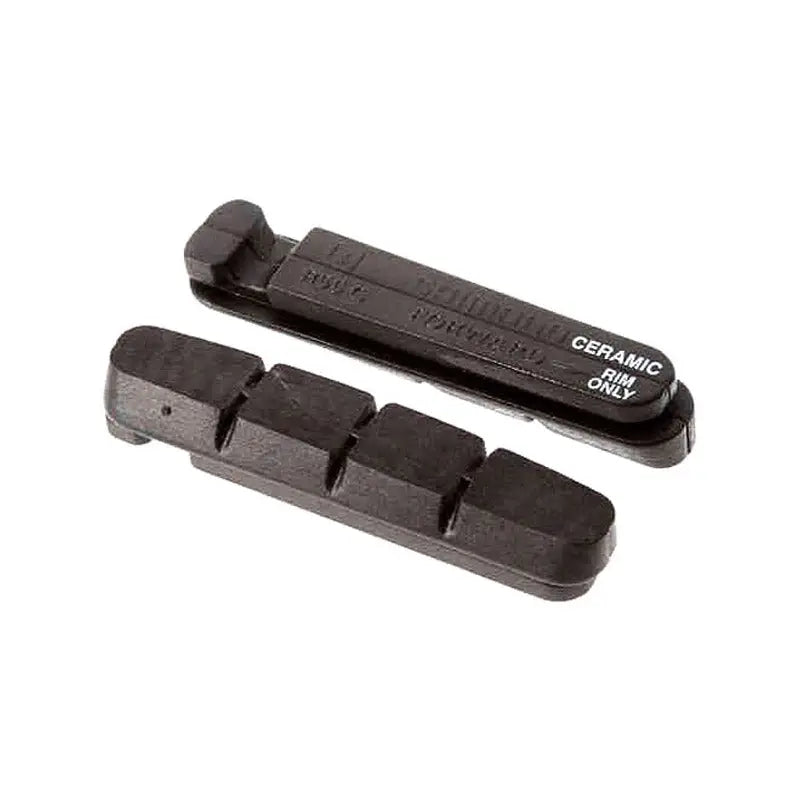 1 Par Gomas Zapatas Freno Recambio R55C Cerámica Shimano