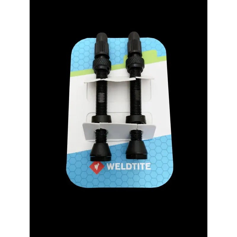 10 Juegos De Válvulas Tubeless Aluminio Negra 55M ( 20 Válvulas Tubeles )