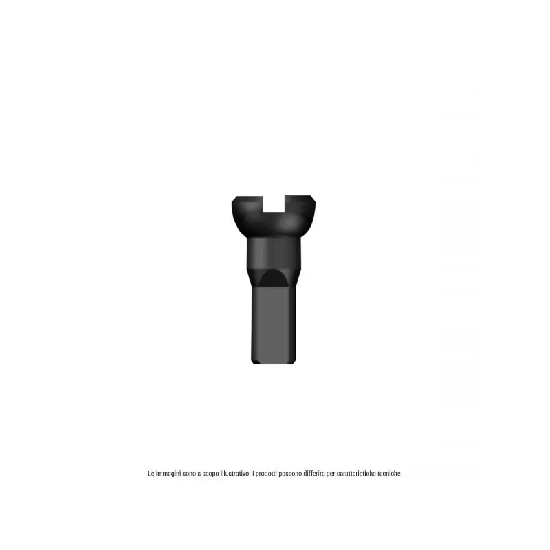 100 Cabecillas Sapim Laton Negras 2x14 mm