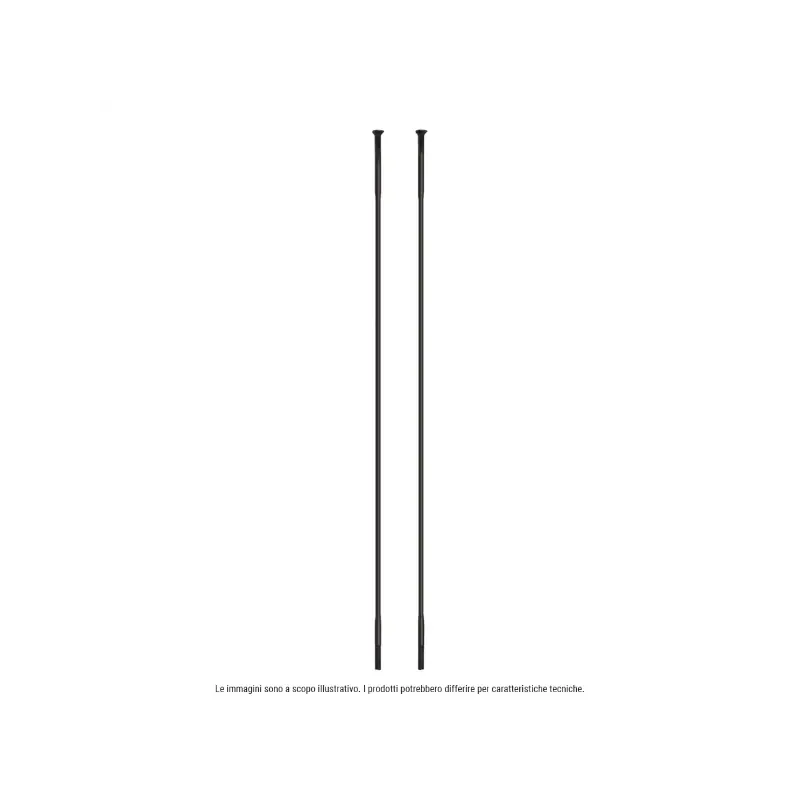 100 Radios Race Inox Straight Pull Negros Con Cabecillas