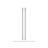 100 Radios Race Inox Straight Pull Negros Con Cabecillas