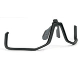 Montura inferior negra con brazos ajustables y acolchado gris accesorio ciclismo spiuk gafa profit 3 unisex