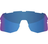 Lente espejo azul y morado con degradado para gafa spiuk profit 3 full unisex ciclismo spiuk
