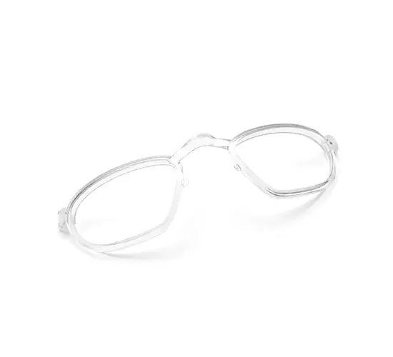 Gafas rimma con montura transparente ovalada y diseño minimalista para ciclismo spiuk unisex