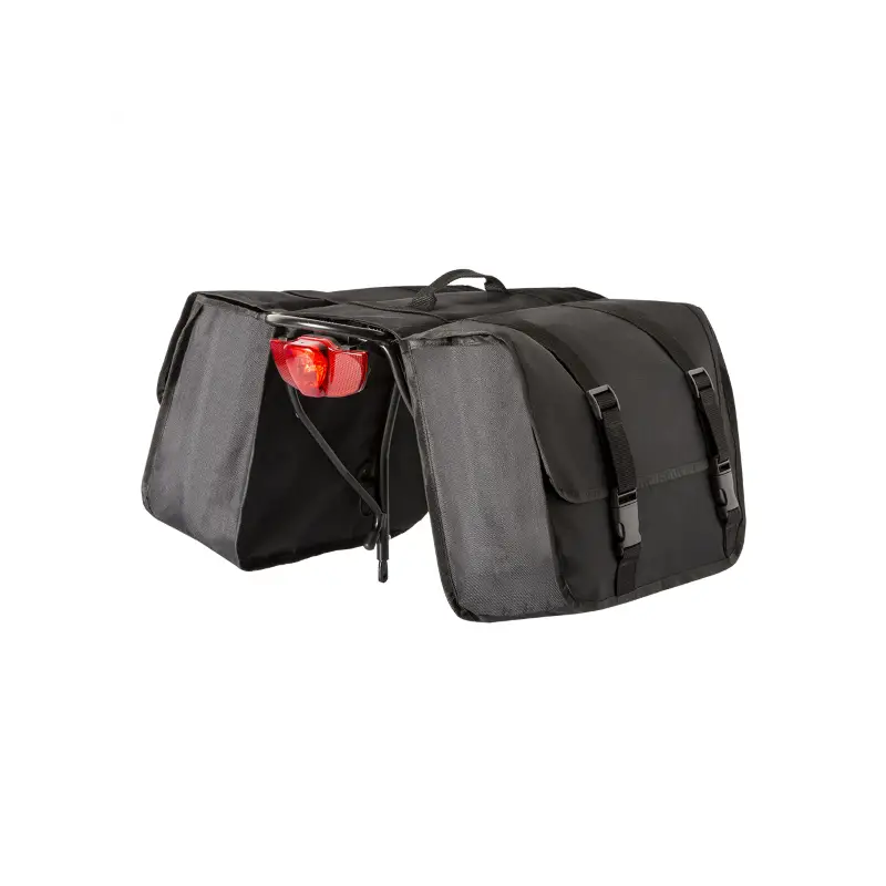 Alforja Trasera Lateral Modelo Basico Negro Easy