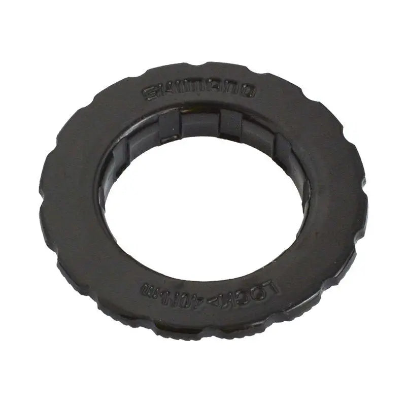 Anillo De Cierre Negro y Arandela SM-RT30 Shimano