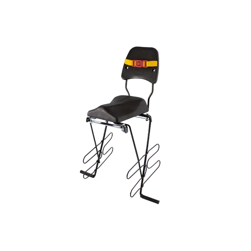 Asiento Trasero Acolchado Niño Al Portabultos Negro H.t.p