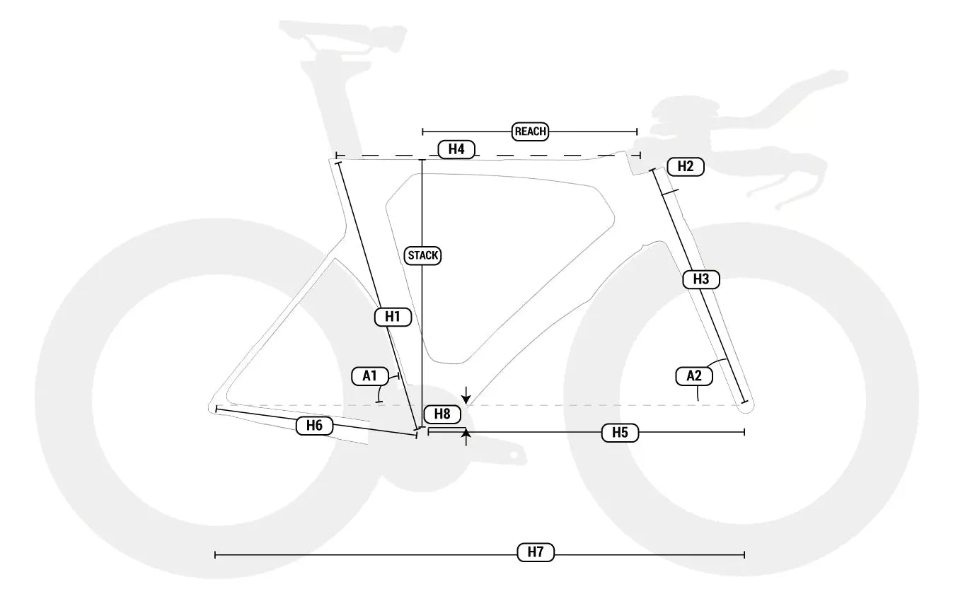 Bicicleta de carretera BH Aero Tt 6.0