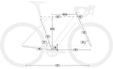 Bicicleta eléctrica de carretera BH IRS1 Carbon 1.6