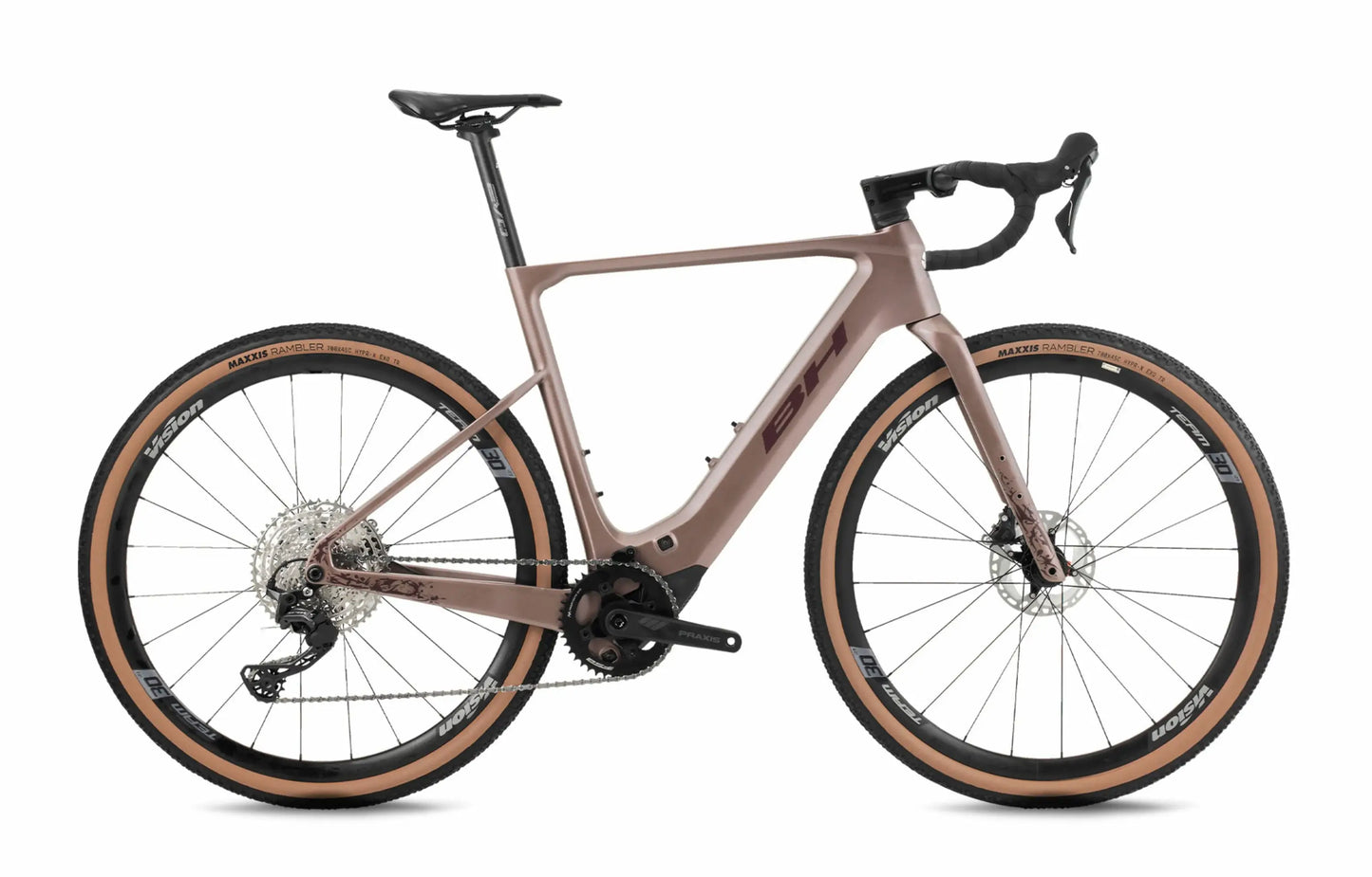 Bicicleta eléctrica gravel BH Igravelx NX Carbon 2.7