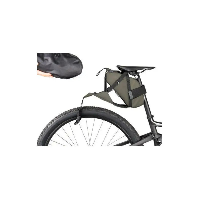 Bolsa De Sillín Topeak Backloader X - Capacidad: 10 L - Color: Verde