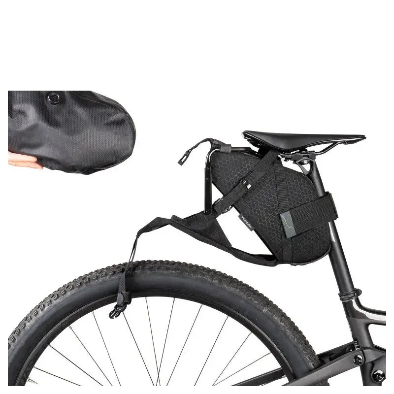 Bolsa De Sillín Topeak Backloader X - Capacidad: 15 L - Color: Negro
