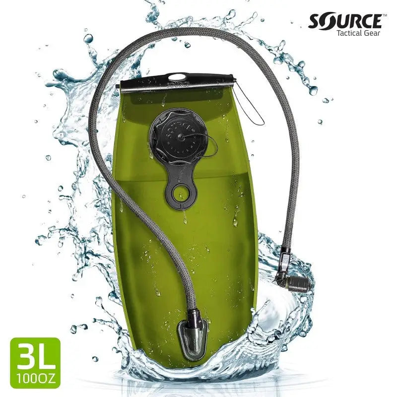 Bolsa Source Repuesto Agua Source Wxp Con Valvula Storm Con Tubo De Color - Capacidad: 3 L - Color: Gris