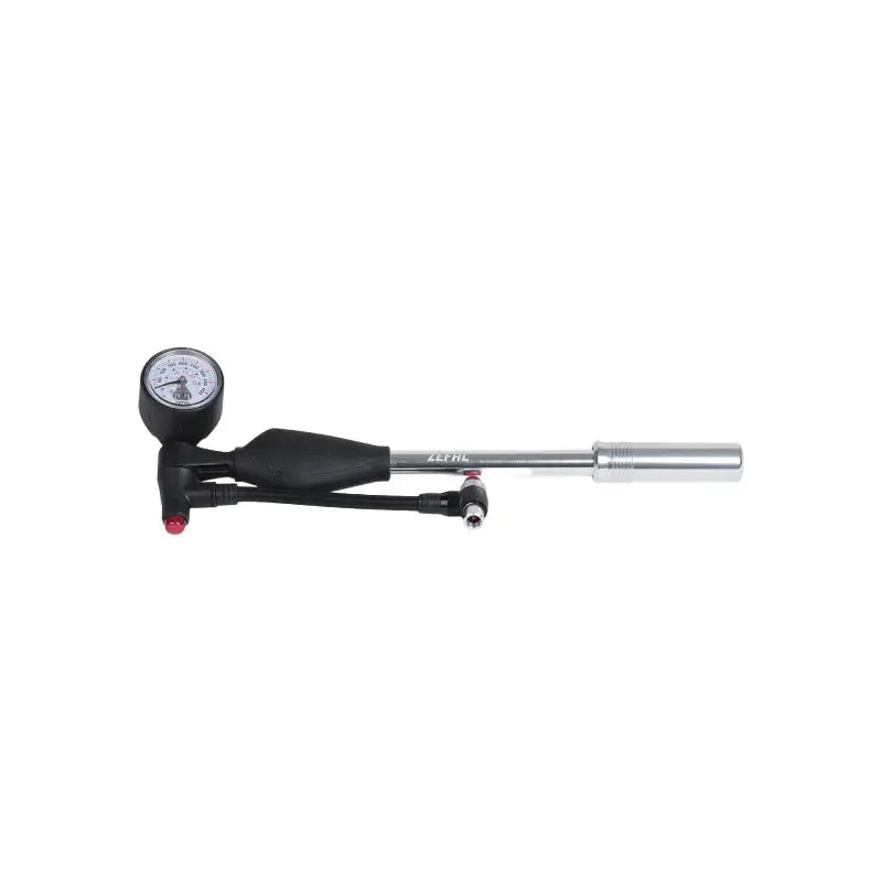 Bomba Suspension Zefal Z Shock C-manometro Alu Plata