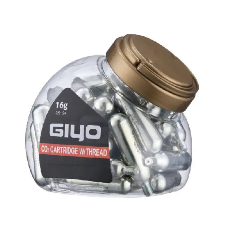 Bote 40 Bombonas CO2 16 G con Rosca Giyo