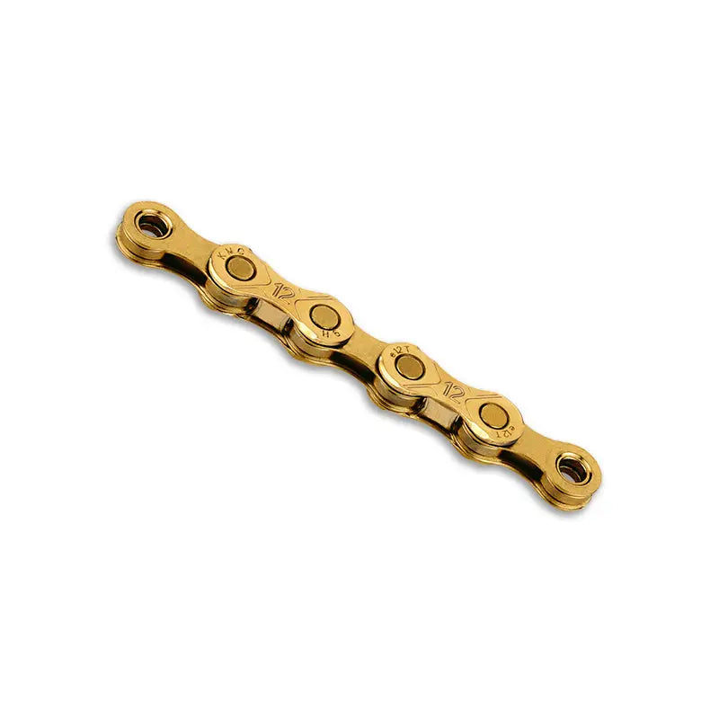 Cadena KMC E12 12V - Color: Oro - Eslabones: 130
