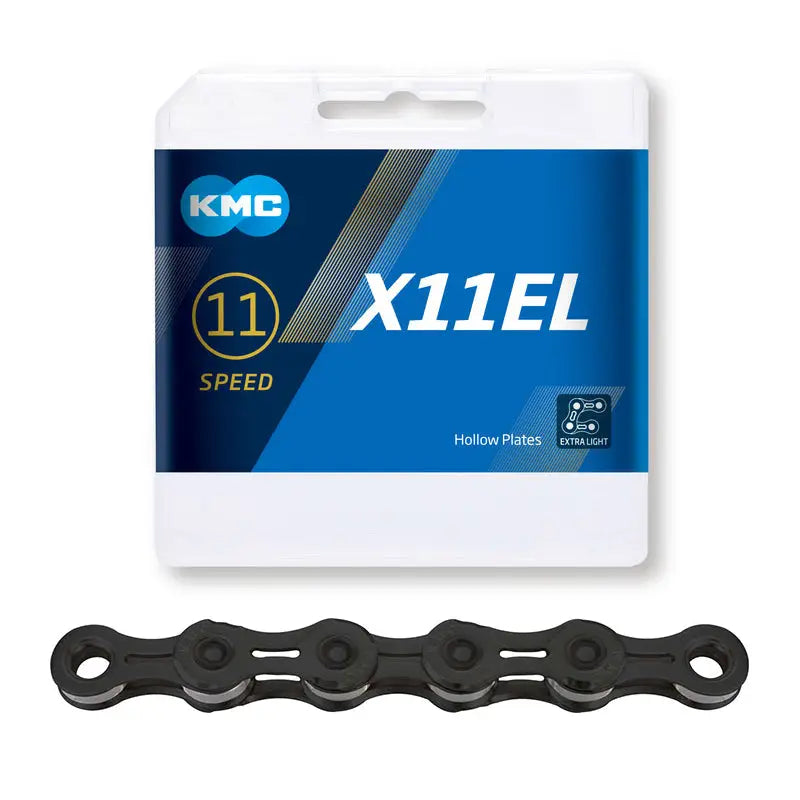 Cadena KMC X11 11V - Color: Negro - Eslabones: 118