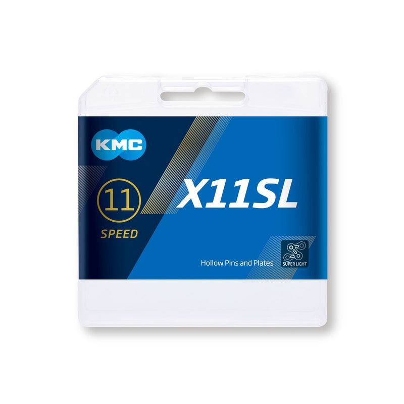 Cadena KMC X11 11V - Color: Negro - Eslabones: 118