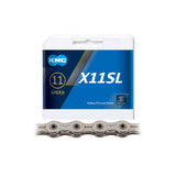Cadena KMC X11 11V - Color: Plata