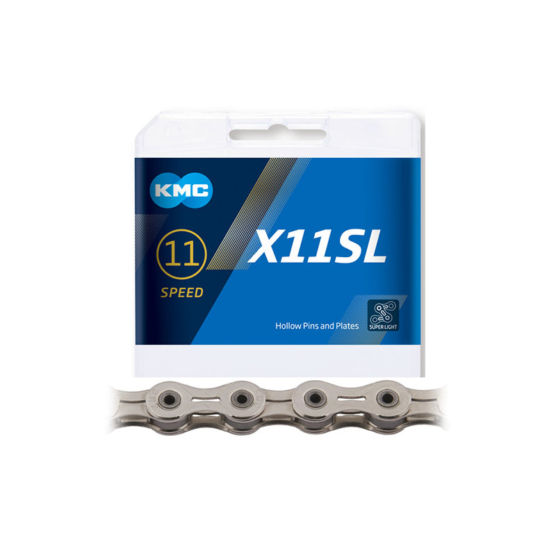 Cadena KMC X11 11V - Color: Plata