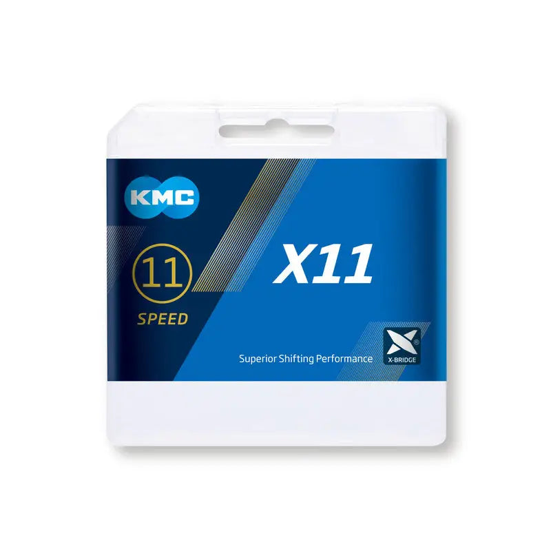 Cadena KMC X11R 11V - Color: Gris - Eslabones: 118