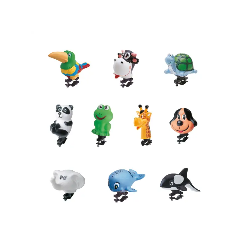 Caja 10 Bocinas Animales Lujo Ebon
