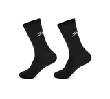 Calcetin ciclismo spiuk anatomic largo unisex negro con logo blanco sutil en el lateral pack 2 uds