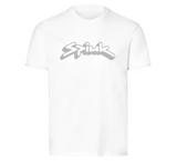 Camiseta ciclismo spiuk blanca de algodón con logo gris estilizado spilk en el pecho unisex para ciclismo