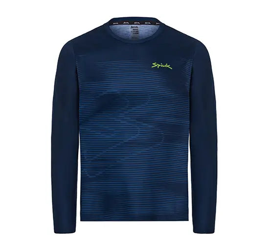 Camiseta Ciclismo Spiuk M/l Momentum Hombre Azul