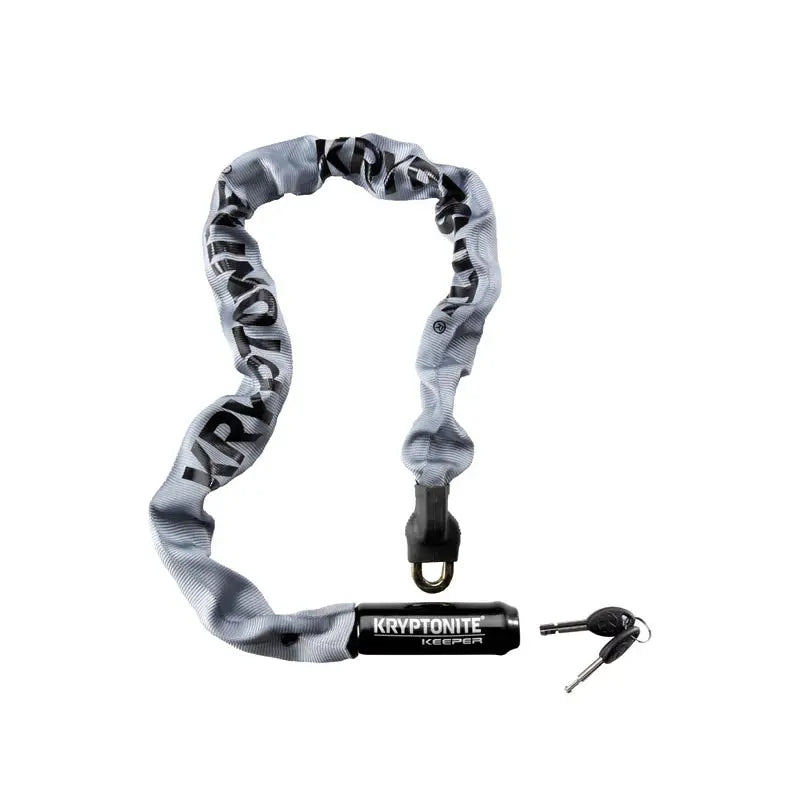 Candado Cadena Keeper 7 mm 85 cm Gris 2 Llaves Kryptonite