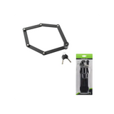 Candado Plegable Negro 840 mm C-soporte Cuadro WAG