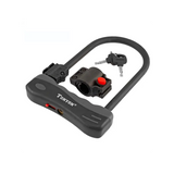 Candado U-lock Diametro 12 mm 165x245 Negro WAG