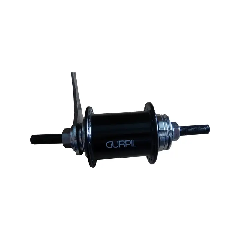 Carrete Contrapedal Aluminio Negro 32T Gurpil