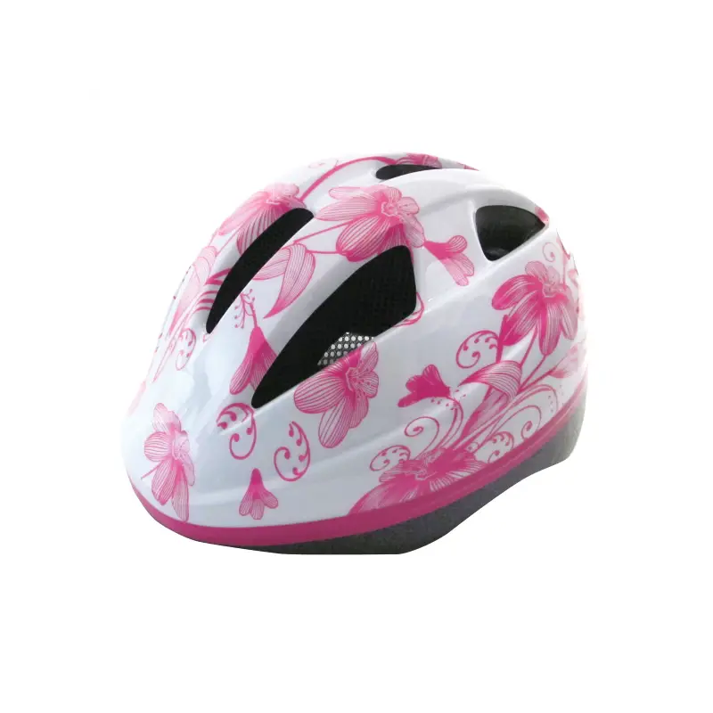 Casco WAG Infantil Flores OUT-MOULD
