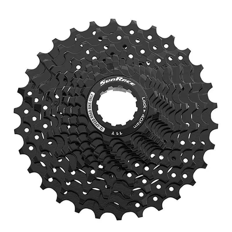 Cassette Sunrace 12V Negro