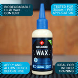 Cera TF2 Lubricant Dry Wax 400 ml Weldtite (rendimiento De Mas De 300KM) Todo Clima