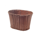 Cesta Delantera Ovalada Mimbre Sintetico Marrón Easy