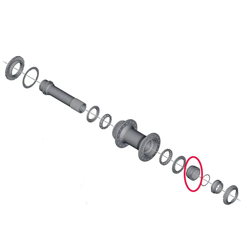 Cono Buje Tras. Izquierdo. FH-M525-M510 Shimano