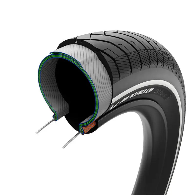 Cubierta Michelin City Cargo 55-406 Negro