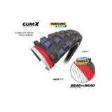 Cubierta Michelin Downhill 34 Bike Park TLR Rig Negro Rígida