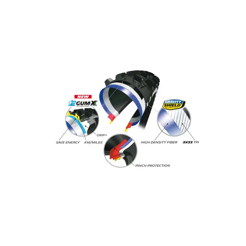 Cubierta Michelin E-WILD Rear TLR