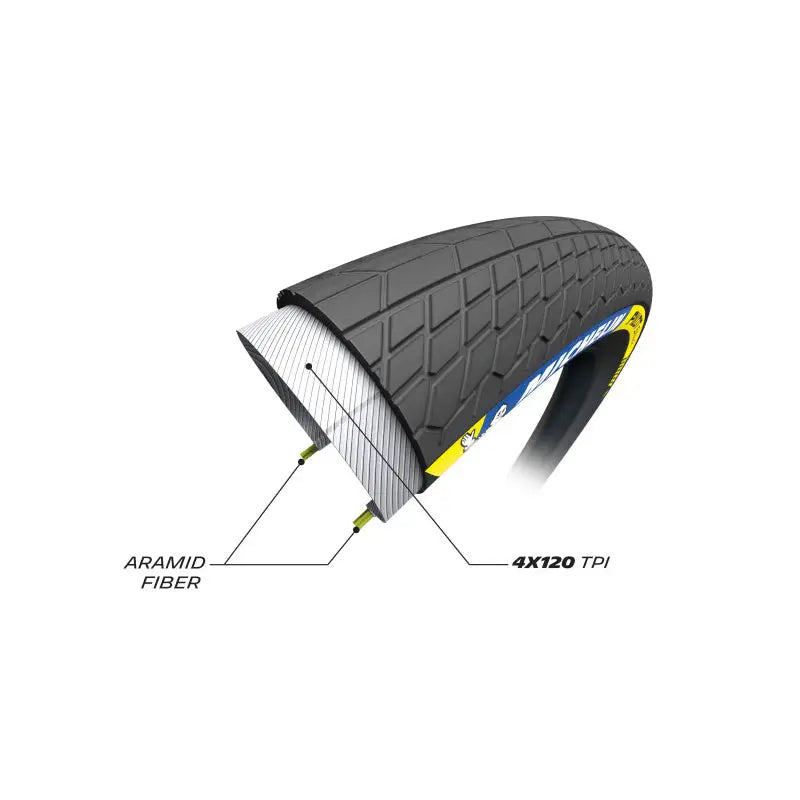 Cubierta Michelin Pilot XC Slick TLR Negro (44-406)