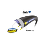 Cubierta Michelin Power Cup-marrón Plegable Negro