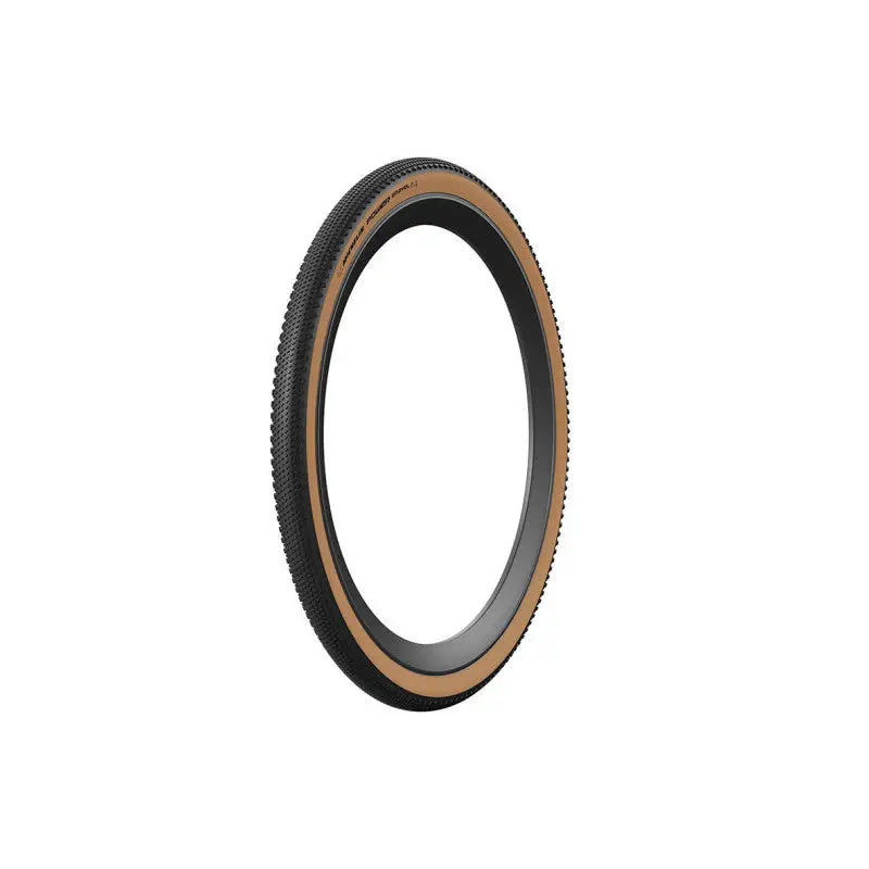 Cubierta Michelin Power Gravel Classic Tubeless Competition Line-marrón Plegable Negro