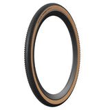 Cubierta Michelin Power Gravel Classic Tubeless Competition Line-marrón Plegable Negro