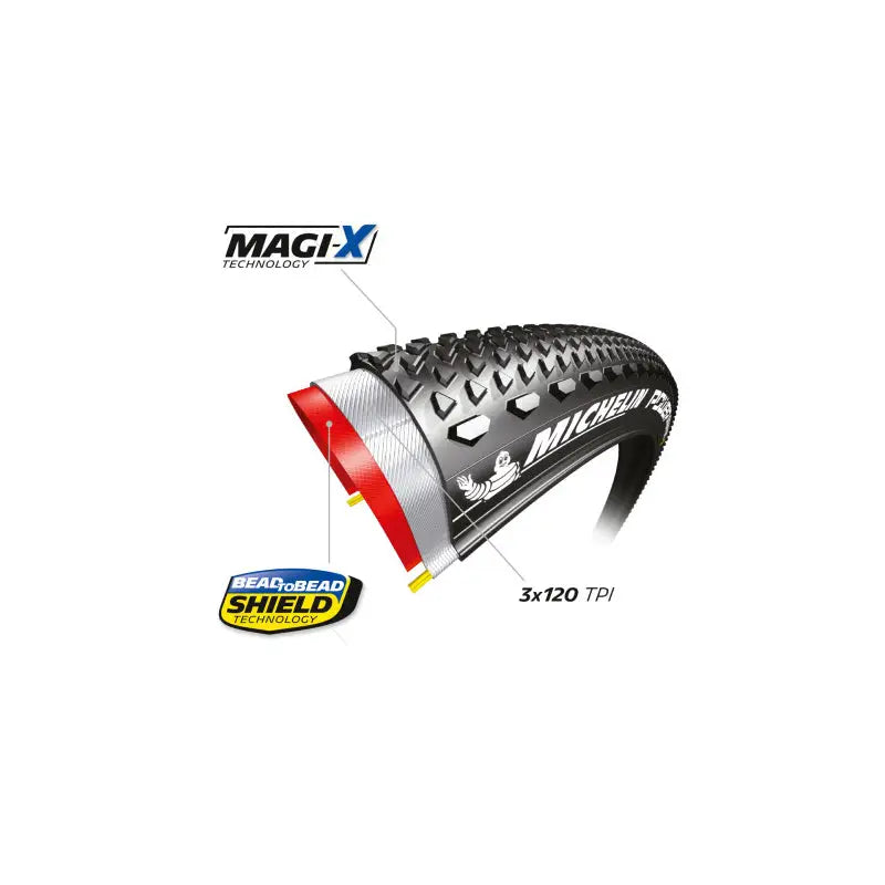 Cubierta Michelin Power Gravel V2 TLR Negra