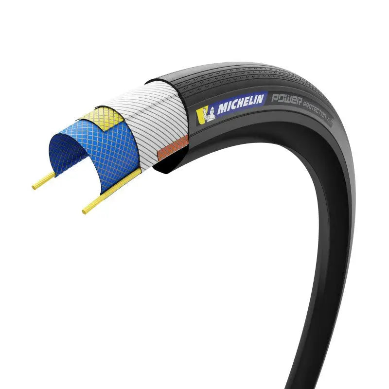Cubierta Michelin Power Protection TS TLR (30-622) Negra