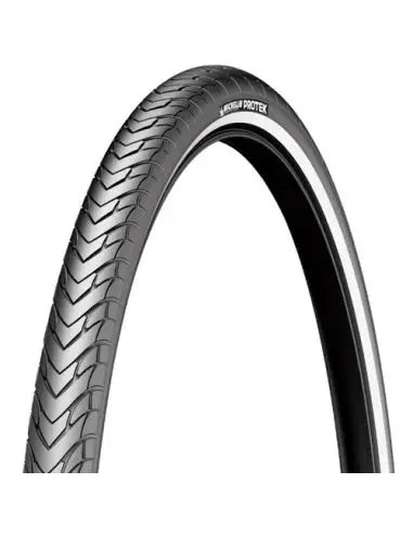 Cubierta Michelin Protek Banda Reflectante. Negra