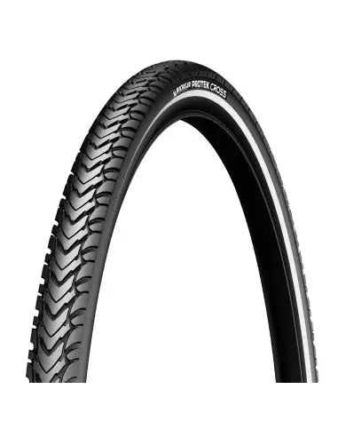 Cubierta Michelin Protek Cross Negro Banda Reflectante.