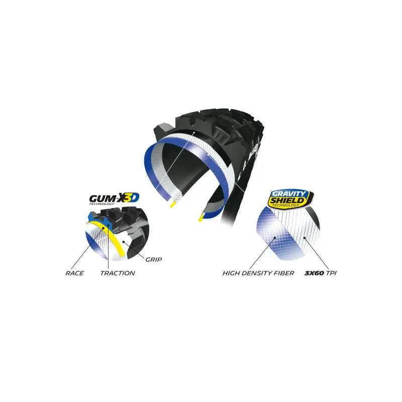 Cubierta Michelin Wild Enduro Front GUM-X TLR